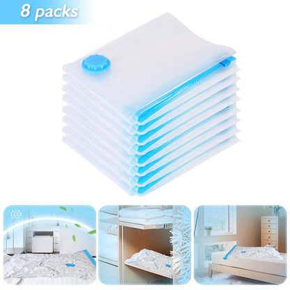 8-Pieces: Compressed Storage Bag