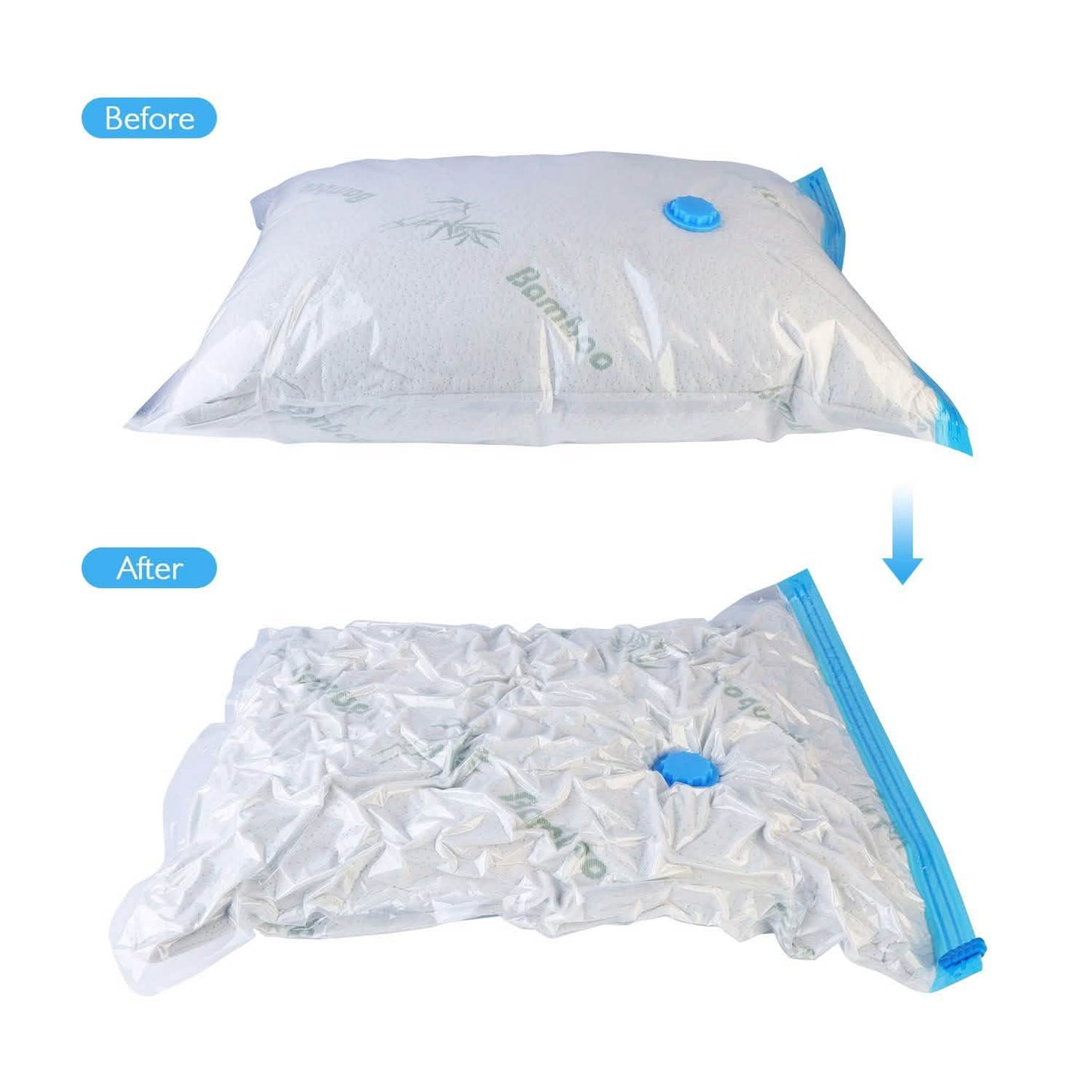 8-Pieces: Compressed Storage Bag