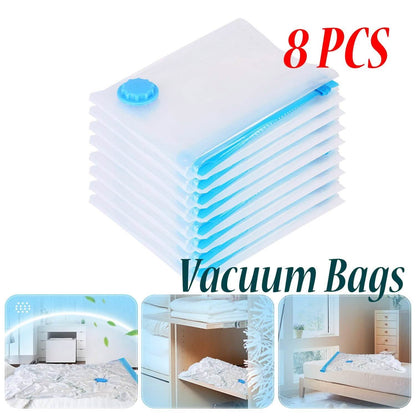 8-Pieces: Compressed Storage Bag