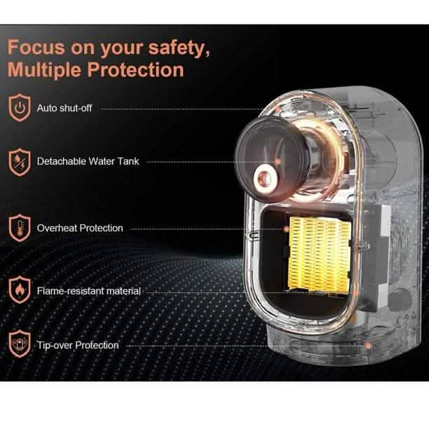 800W Space Heater with Humidifier
