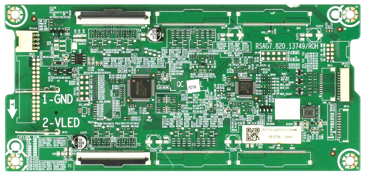 81-BLI24X-H230002 Roku LED Driver, SHE75160B-101H, 75R6CX