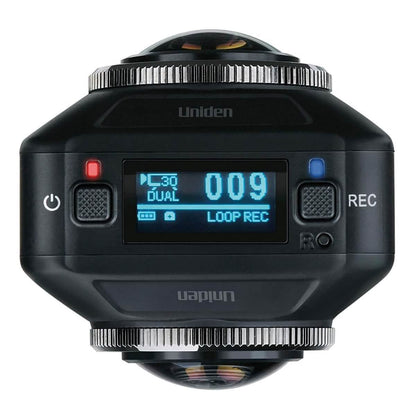 Dual Camera Lens Virtual 720° Automotive Dashcam Video Recorder
