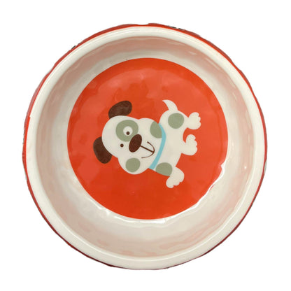 8.5-Inch Melamine Dog Bowls