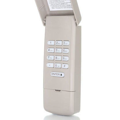 Anderic 877MAX Replacement Keypad Garage Door Opener Remote Control for Purple Yellow Green Red Orange Learning Button