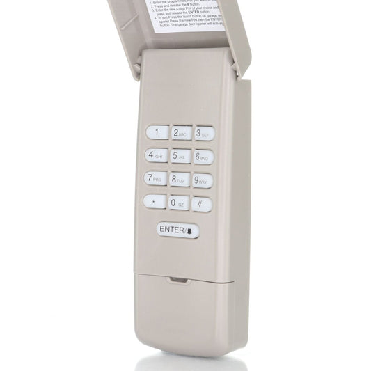 Anderic 877MAX Replacement Keypad Garage Door Opener Remote Control for Purple Yellow Green Red Orange Learning Button
