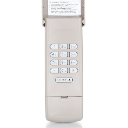 Anderic 877MAX Replacement Keypad Garage Door Opener Remote Control for Purple Yellow Green Red Orange Learning Button