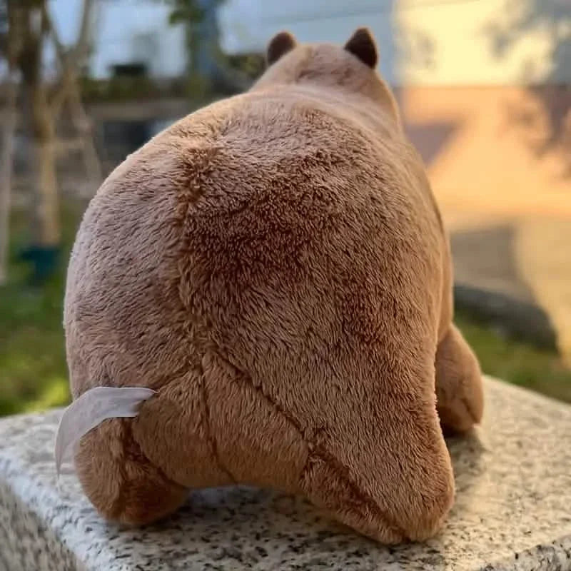 8.8 Inch Simulation Capybara Plush Toy, Lifelike Cute Stuffed Animal