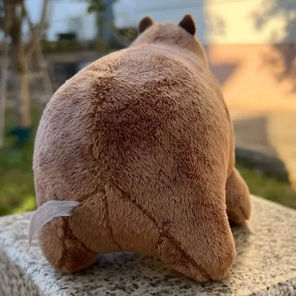 8.8 Inch Simulation Capybara Plush Toy, Lifelike Cute Stuffed Animal
