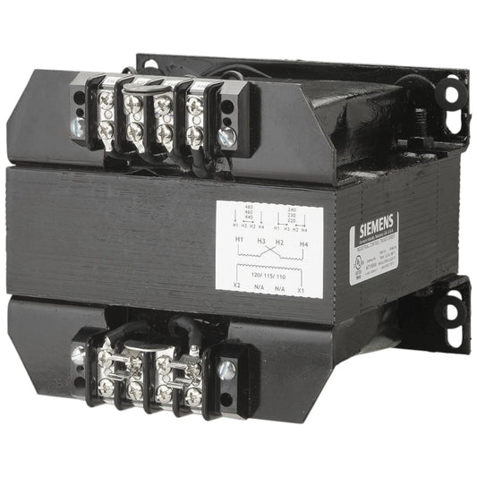 Siemens MT1000G Industrial Power Transformer Domestic 208/230/460 Primary Volts 50/60Hz 115 Secondary Volts 1000VA Rating (REFURBISHED)