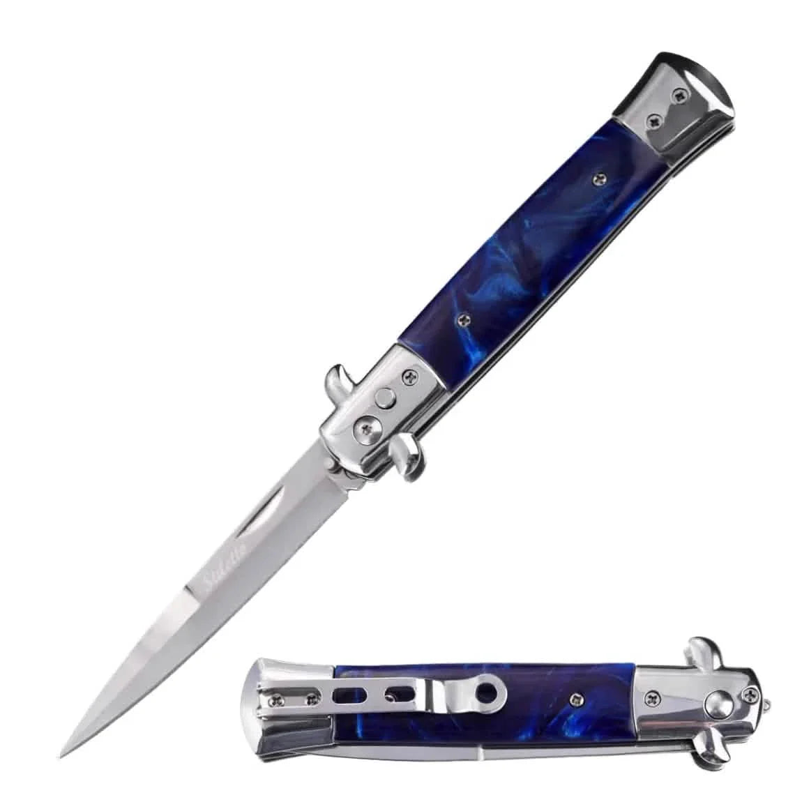 2-Pack: 9" Automatic Out-The-Side Knife