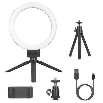 9" Dimmable LED Ring Light with Tripod