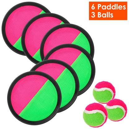 9-Piece Set: Toss and Catch Ball Throw