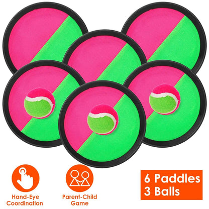 9-Piece Set: Toss and Catch Ball Throw