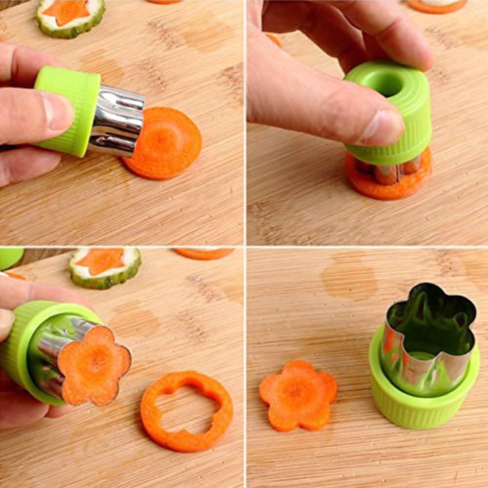 9-Pieces Set: LENK Vegetable Cutter Shapes