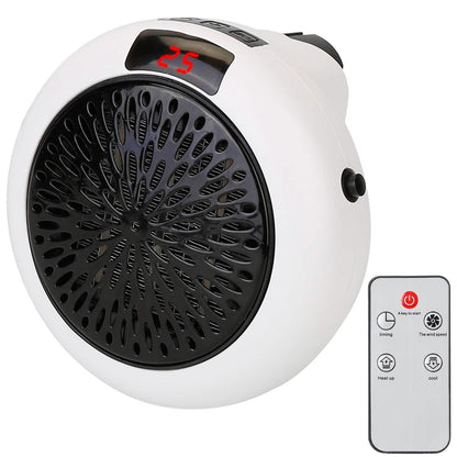 900W Portable Heater Fan with Remote Control