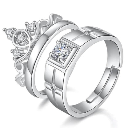 925 Sterling Silver New Jewelry Fashion Couple Ring