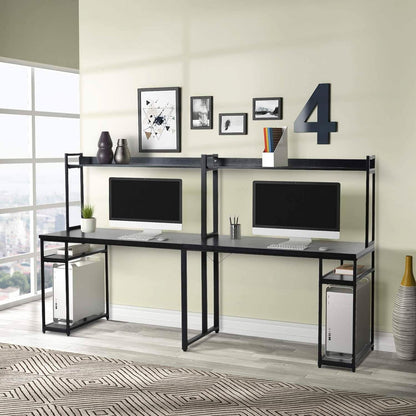 94.6 Inch Modern Two Person Computer Desk