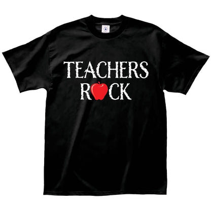 Teachers Rock or Teacher Superpower T-Shirt