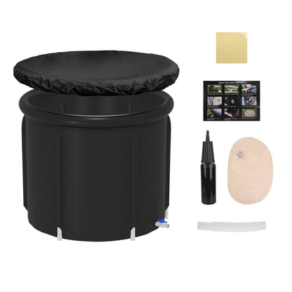 97 Gal Large Size Ice Bath Tub with Cover