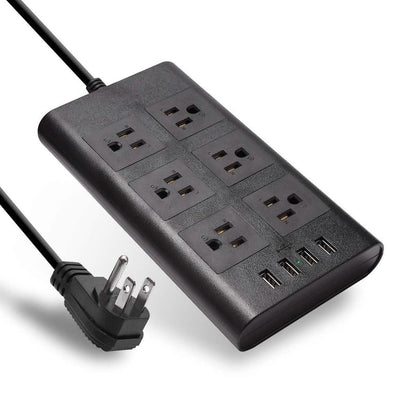 9.8ft USB Power Strip Surge Protector