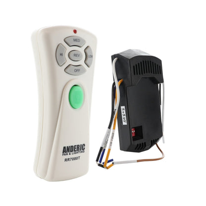 Anderic WindwardIIIKit Ceiling Fan Remote Control Kit for Hampton Bay Windward III | RR7080T-UC7067GMRX-KIT