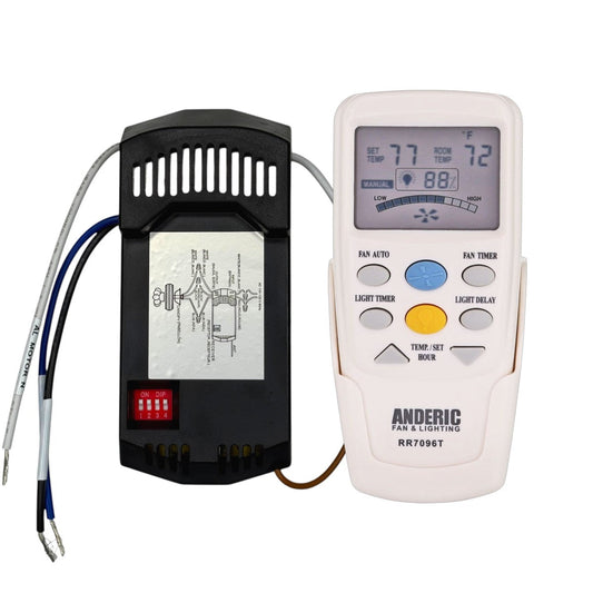 Hampton Bay KUJCE10305 Thermostatic Ceiling Fan Remote Control | 303.875 MHz - TR201A