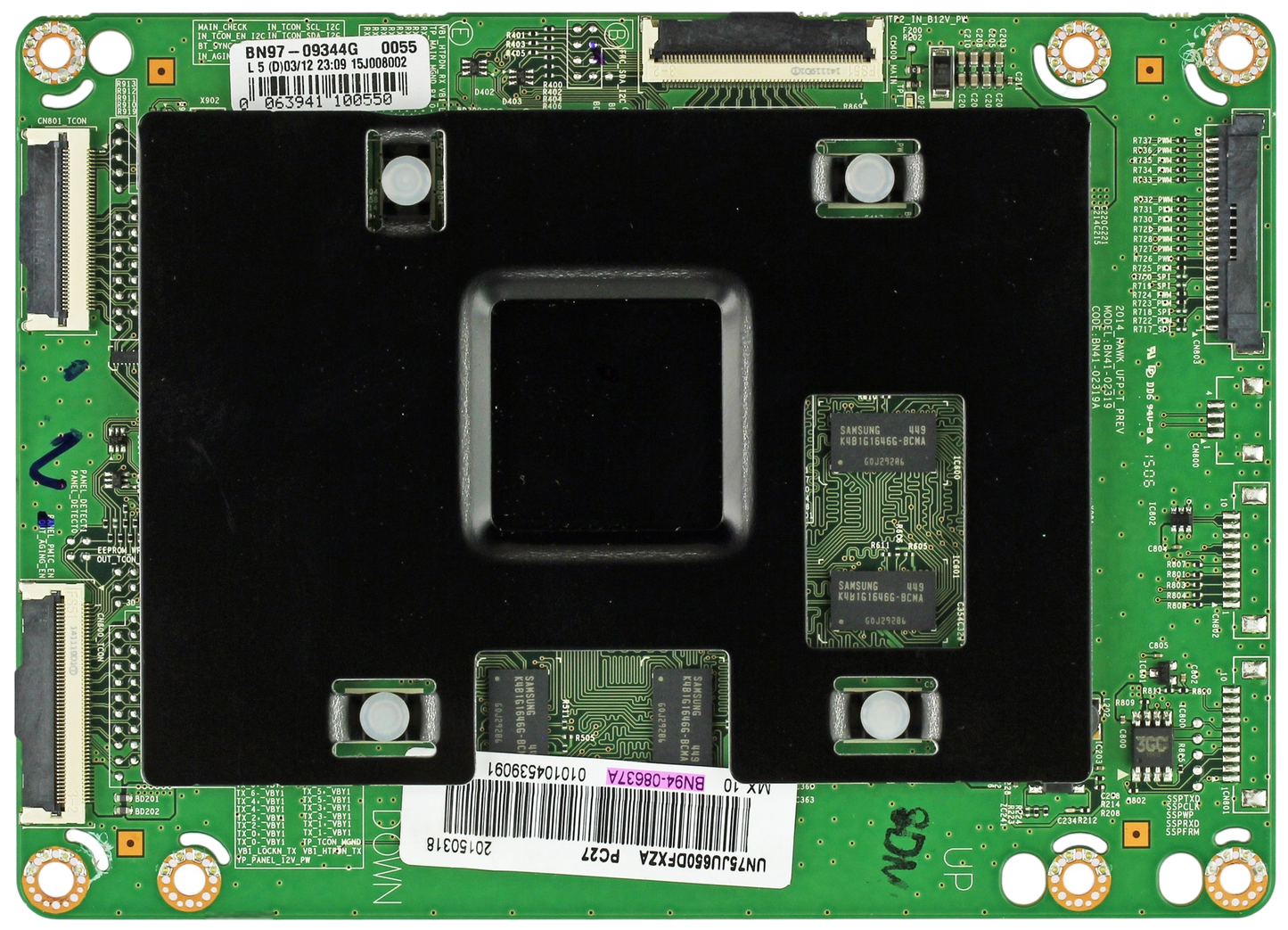 BN94-08637A Samsung Subcon, BN97-09344G, BN41-02319A, UN75JU6500FXZA, UN75JU650DFXZA