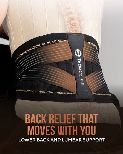 Copper Compression Lower Back Brace