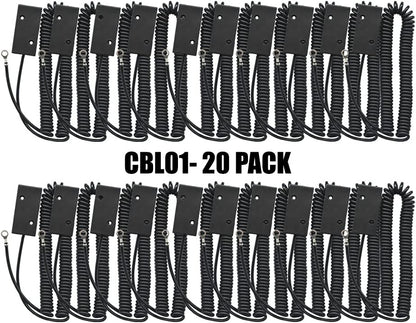 Anderic CBL01 Universal Coiled Security Cable Tether for Compatible Anderic Remote Controls and Small Handheld Tools