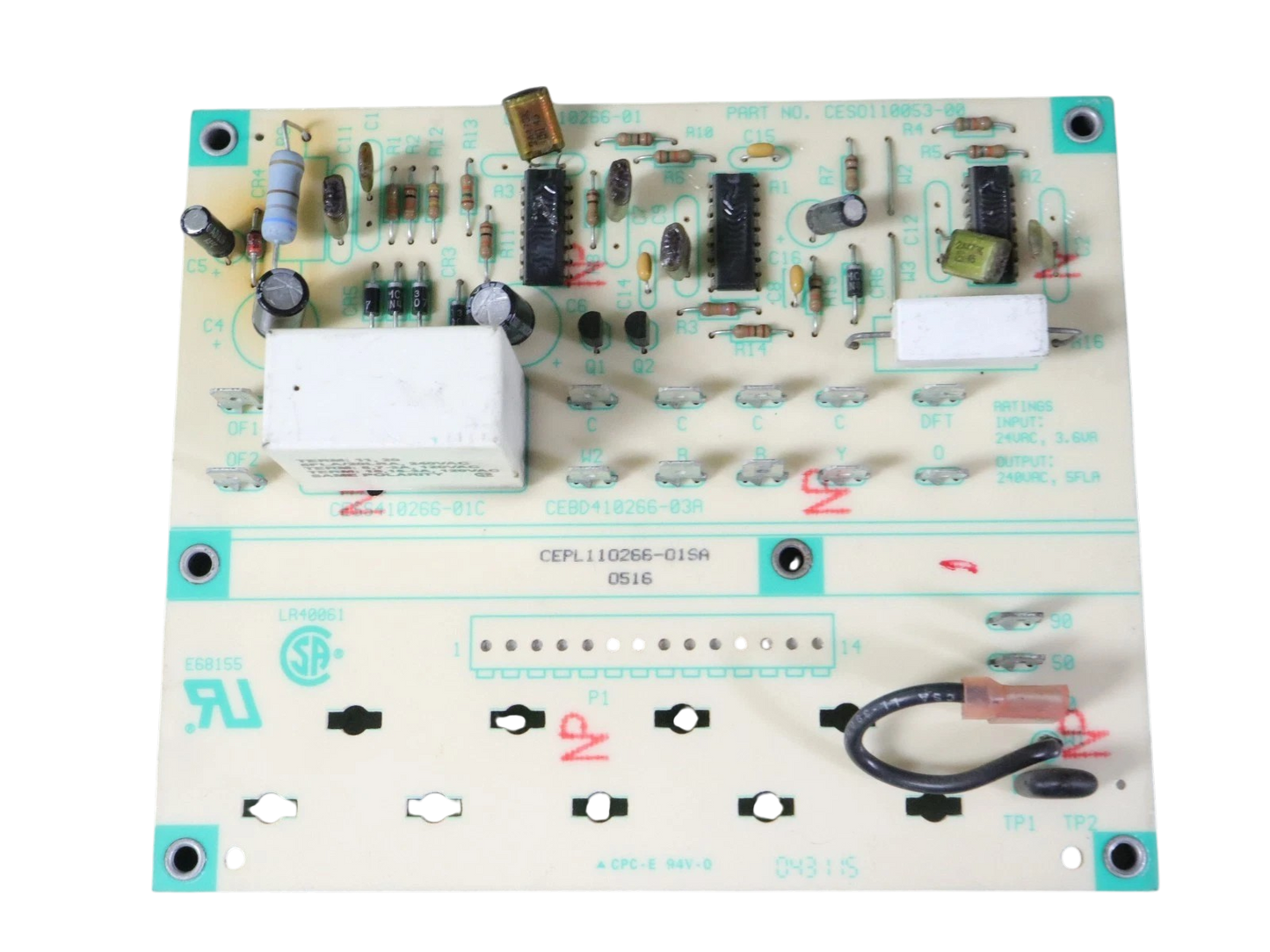 Carrier Bryant CEPL110266-01 Furnace Control Circuit Board CESO110053-00