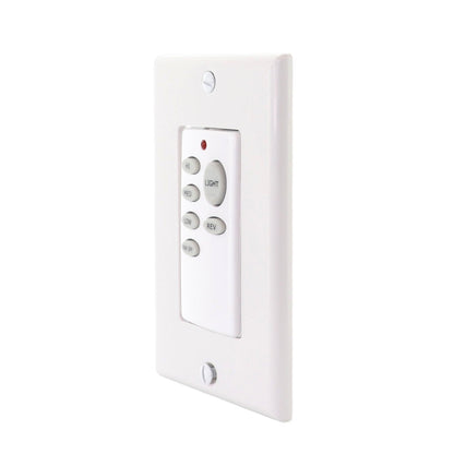 Anderic CHQ9051T Wireless Wall Switch Ceiling Fan Remote Control for 3-Speed Fans with Up & Down Light and Reverse Keys