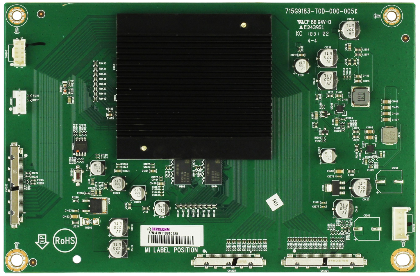 NEC CTPCLQNM FRC Board for V864Q