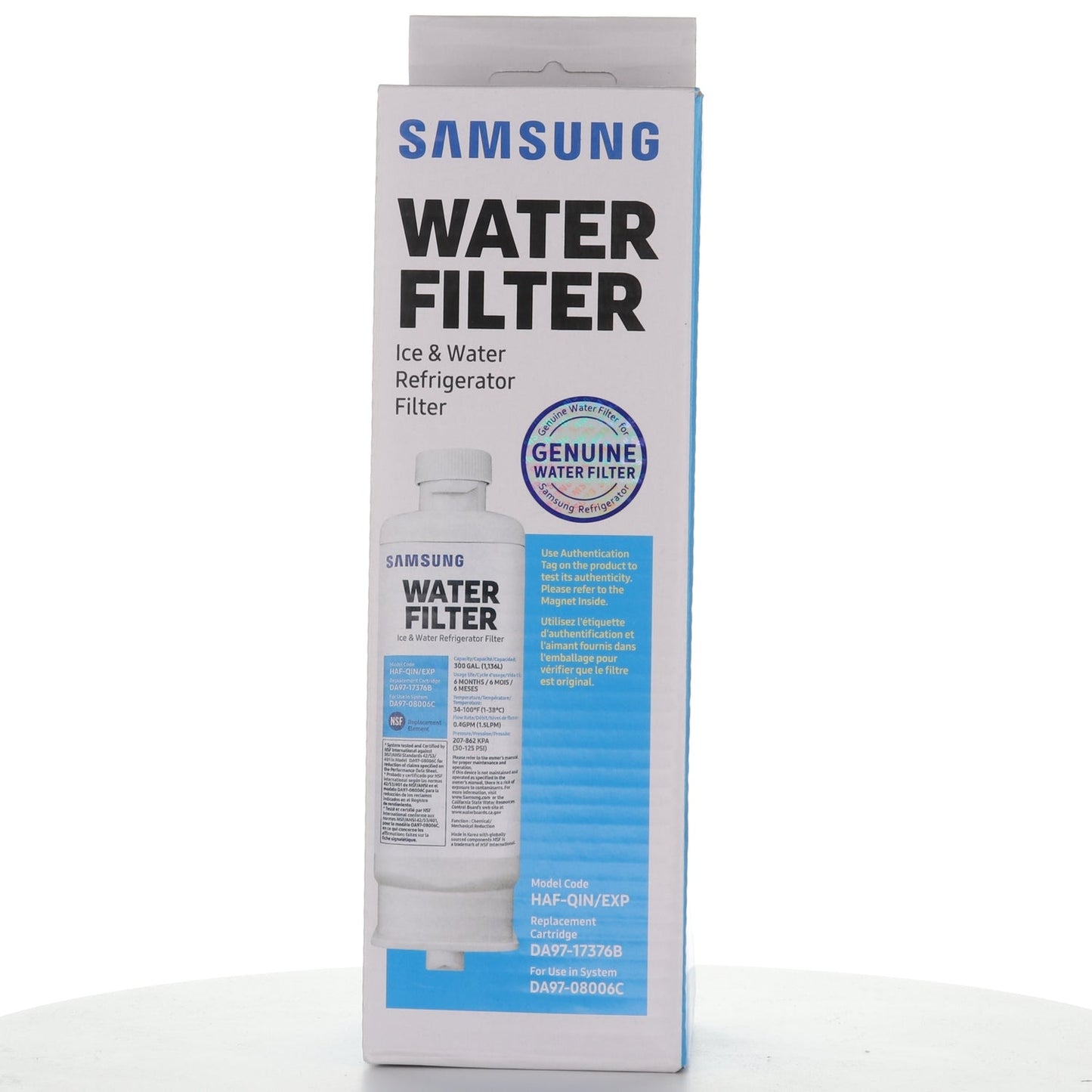 Samsung DA97-17376B HAFQIN/EXP Refrigerator Water Filter - DA9717376B
