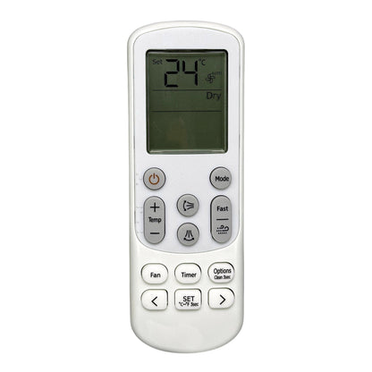 ANDERIC DB96-24901B / ARH5203 Replacement Air Conditioner Remote Control for Samsung Mini Split | LCD screen | Thermostatic - DB9624901B