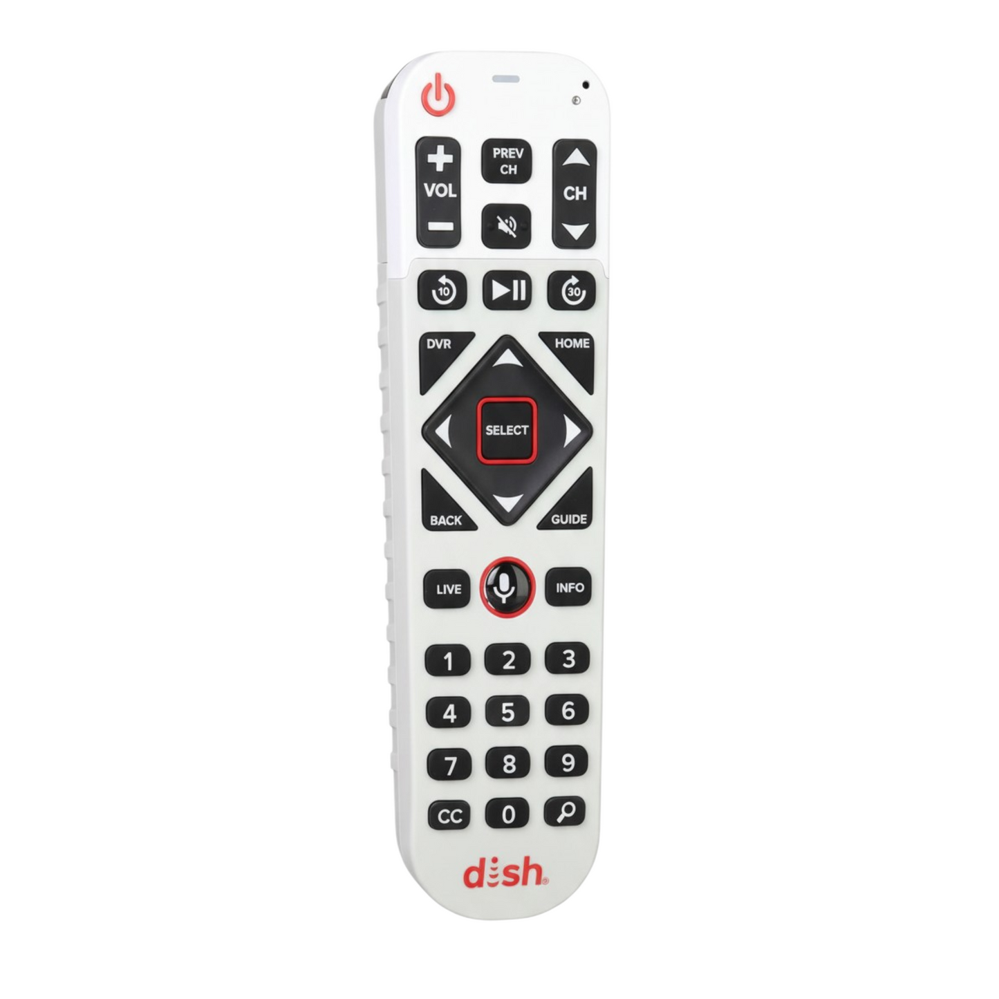 DISH 60.0 / RF4CE Satellite Box Remote Control with Voice - 60.0-VOICE