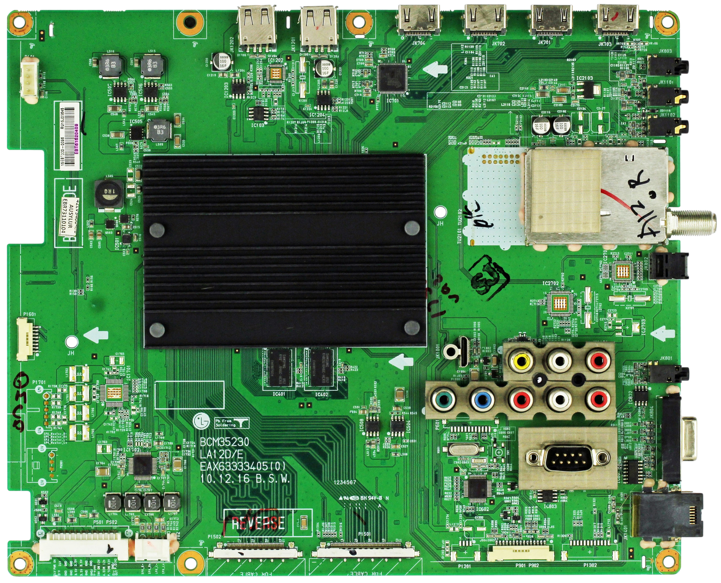 LG EBT61520409 Main Board for 42LV5400-UB