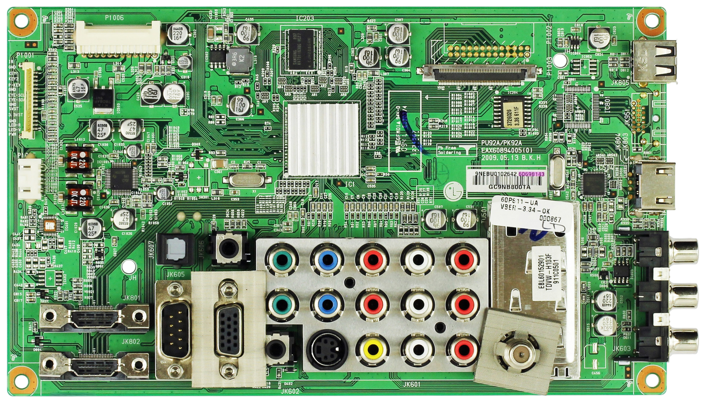 LG EBU60698143 / EBR58969205 (EAX60894005(0)) Main Board for 60PS11-UA