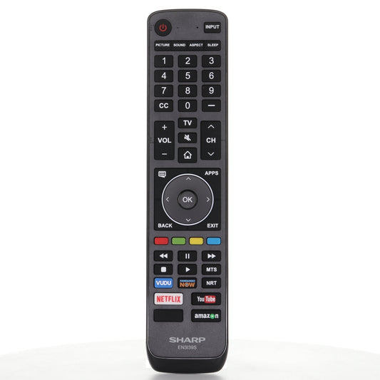 Sharp / Hisense EN3I39S 2019 TV Remote Control | Vudu, Fandango, Netflix, youtube, amazon - 211678
