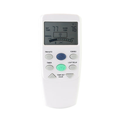 Anderic FAN9TR Replacement Thermostatic Ceiling Fan Remote Control with Reverse Key for Hampton Bay | L3HFAN9T, FAN-9T