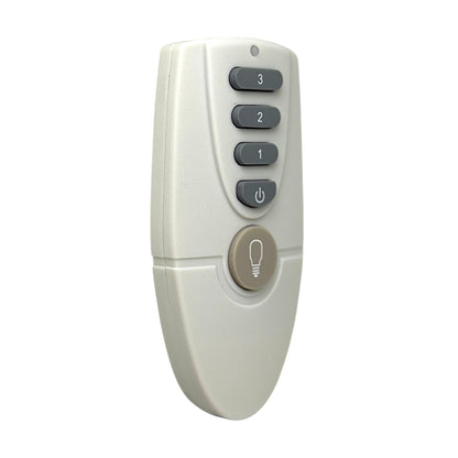 Anderic FAN51TW Ceiling Fan Remote Control for Hampton Bay and others| L3HFAN51T | 303.9 MHz | FAN-51T | White