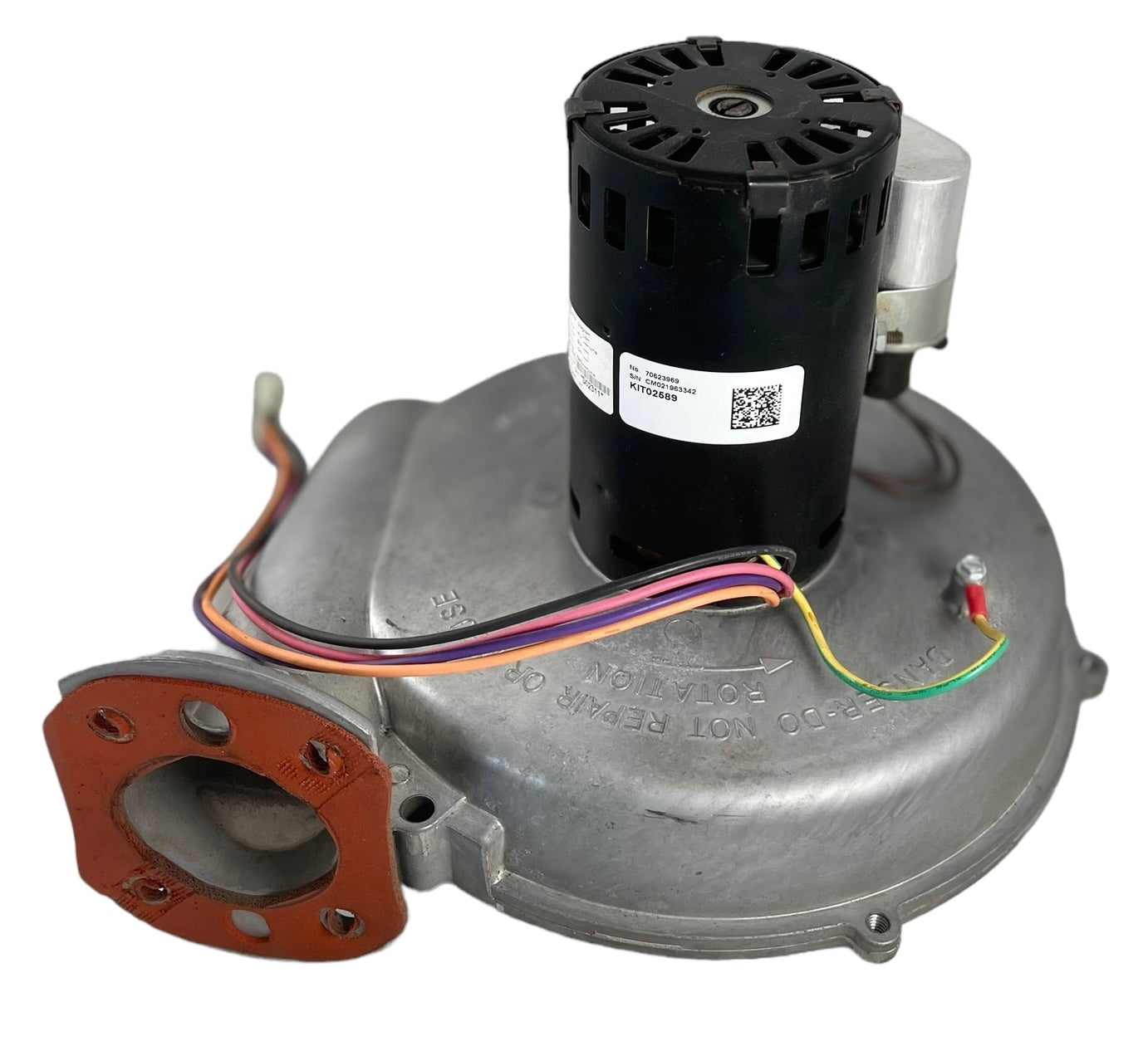 Furnace Draft Inducer Motor 7062-3969 For Fasco A271 Trane X38040308-01 38040308 (Refurbed)
