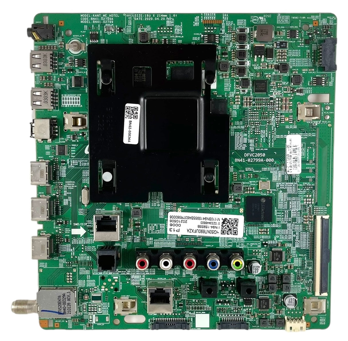 Samsung BN94-15955B Main Board for HG50NT690UFXZA (Version YA01)