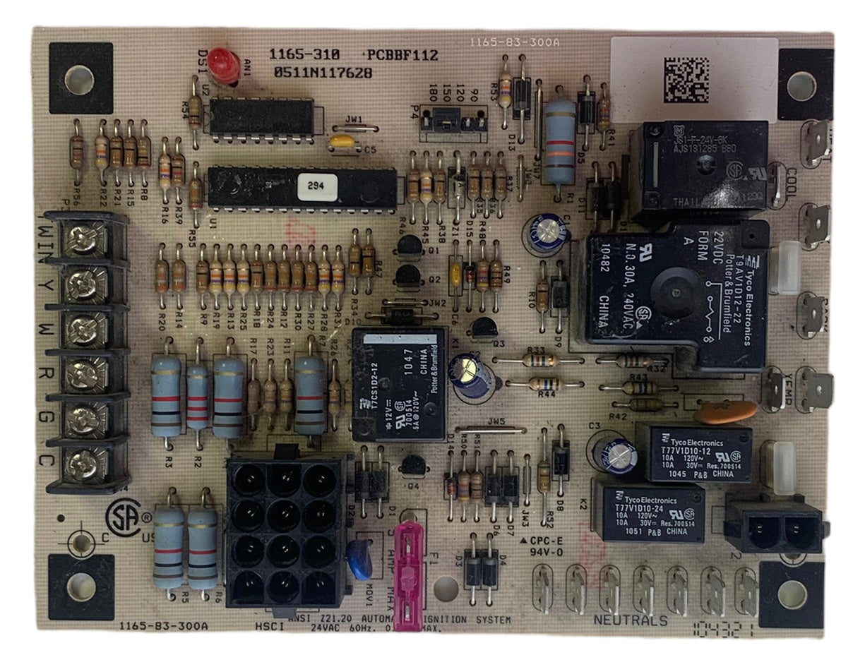 Goodman 1165-310 (1165-83-300a)  (1165-83-301a) Furnace Control Board