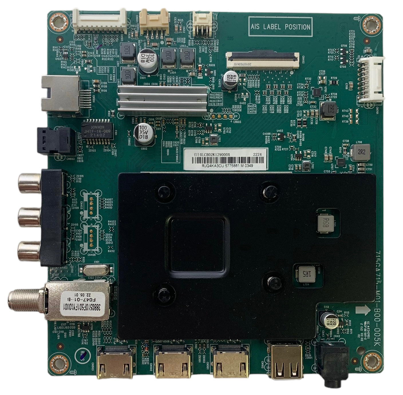 Insignia 756TXLCB02K129 Main Board for NS-50F301NA22