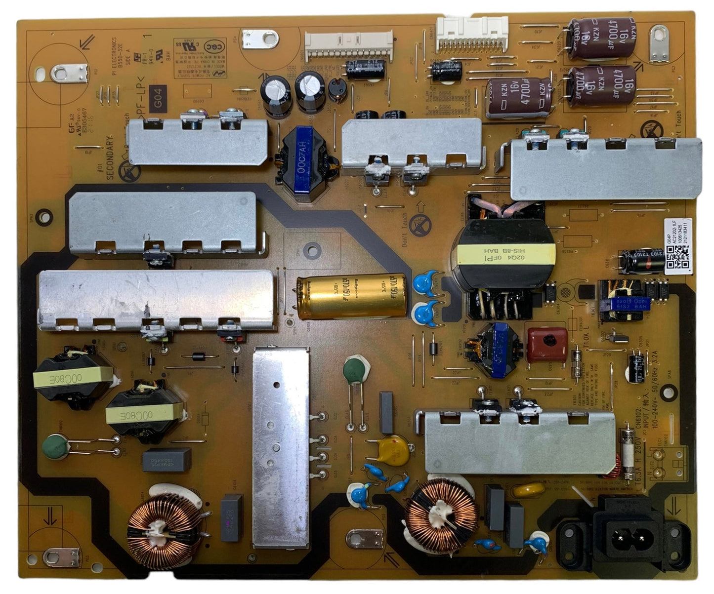 Sony 1-006-134-25 Power Supply for XR-55X90J