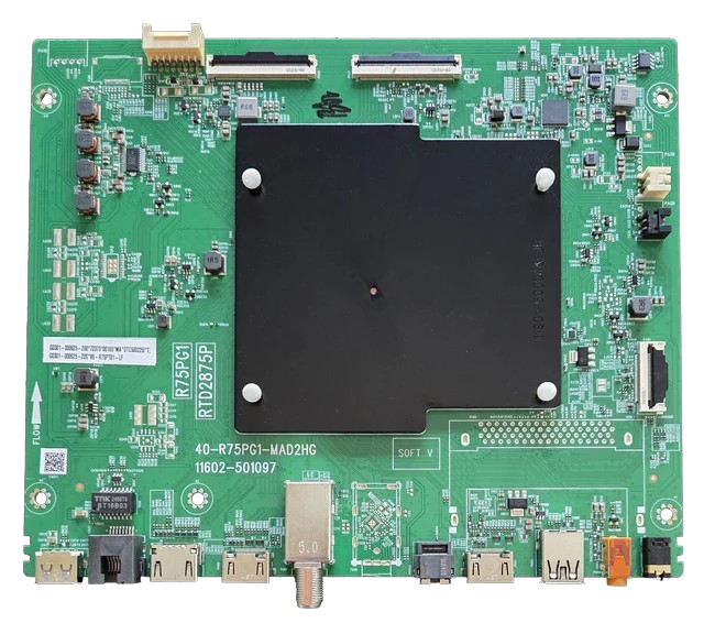 G0301-000625-Z00 TCL Main Board, 40-R75PG1-MAD2HG, 11602-501097, 85Q5K