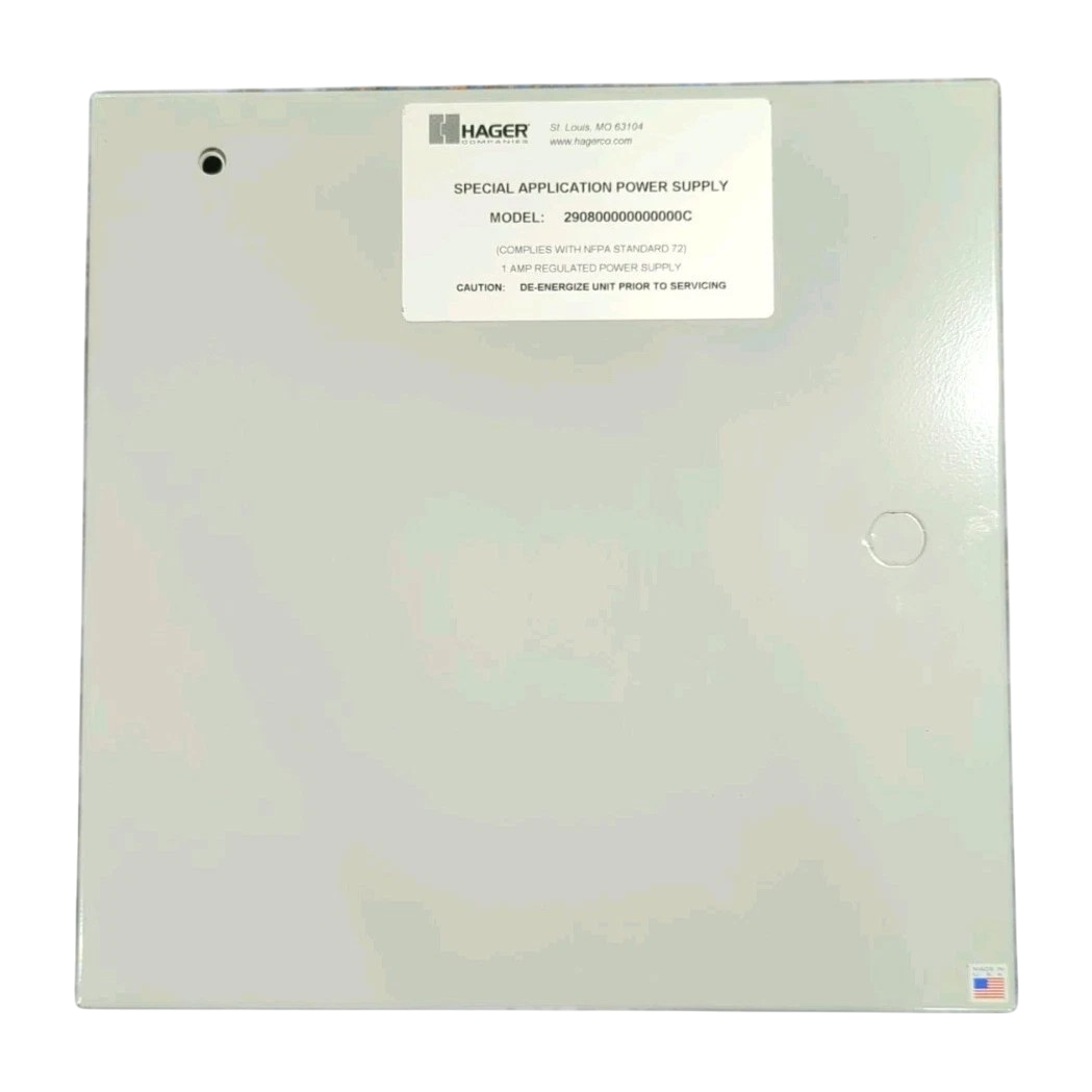 Hager 29080000000000CSpecial Application Power Supply 1 Amp 12/24VDC Regulated (New Open Box)