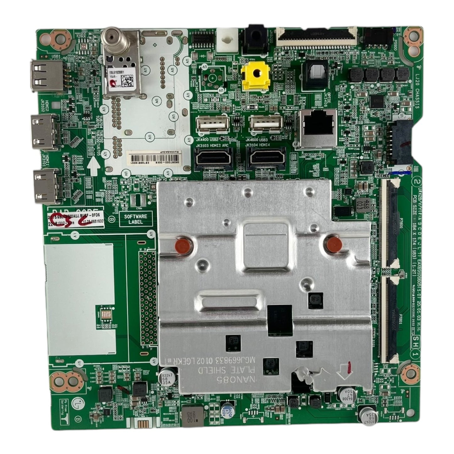 LG EBT66516001 Main Board for 65UN8500AUJ.BUSFLOR