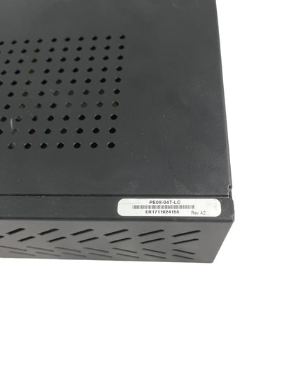 Exacq Vision PE08-04T-LC Network Video Recorder w/POE - NO HDD TESTED