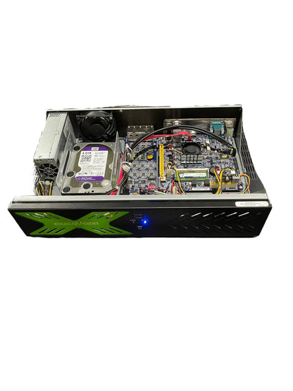Exacq Vision PE08-04T-LC Network Video Recorder w/POE - NO HDD TESTED